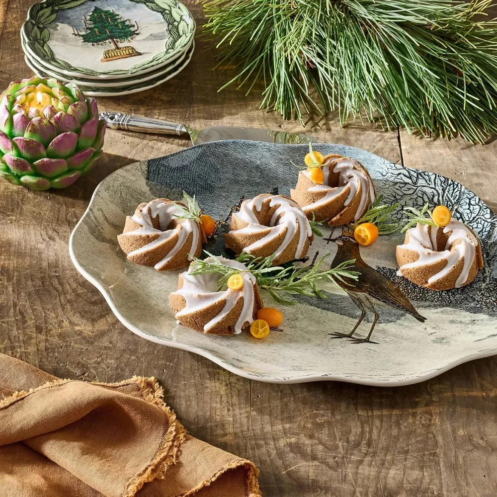 Stoneware XL Christmas Tree Serving Platter - John Derian for Target 2025